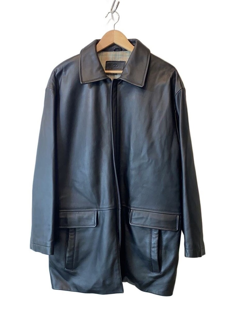 Leather Jacket Blouson/M/Leather/Blk 20701