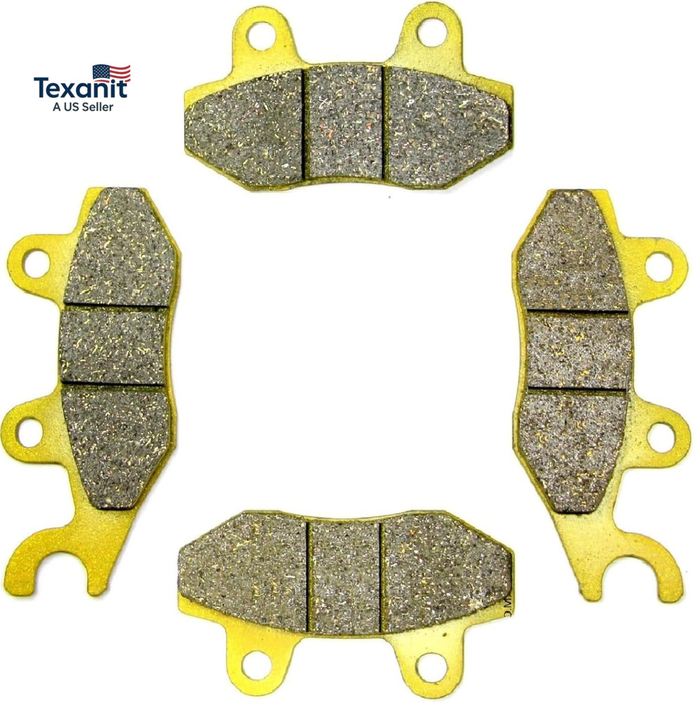 Front Rear Brake Pads for Kawasaki KL650 KLR650 2008 2009 2010 2011 2012 2013 20