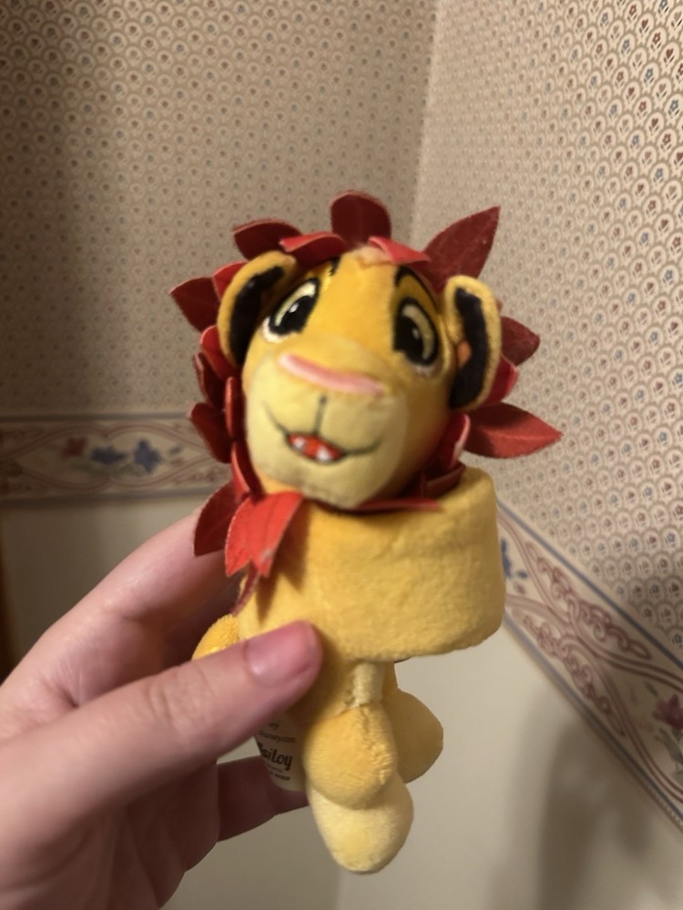 Disney Cutie Cuff SIMBA The Lion King Plush Slap Bracelet