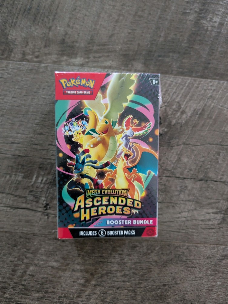 Pokemon Tcg Mega Evolution Ascended Heroes Booster Bundle Box Factory Sealed