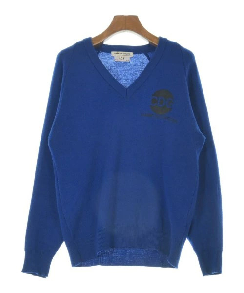 COMME des GARCONS Knit Sweater Womens M Blue Used Good Condition