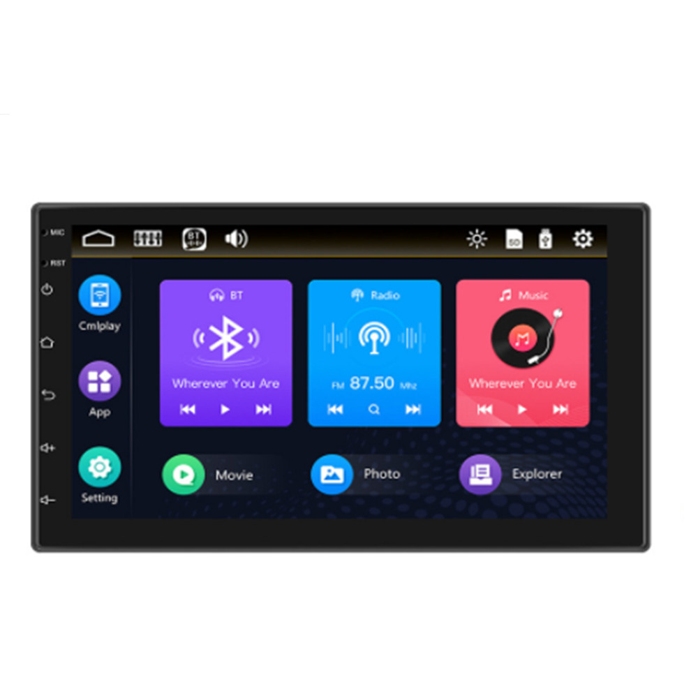 Touch Screen Car Stereo with Bluetooth MP5 Player Carplay Mirror Link USB
