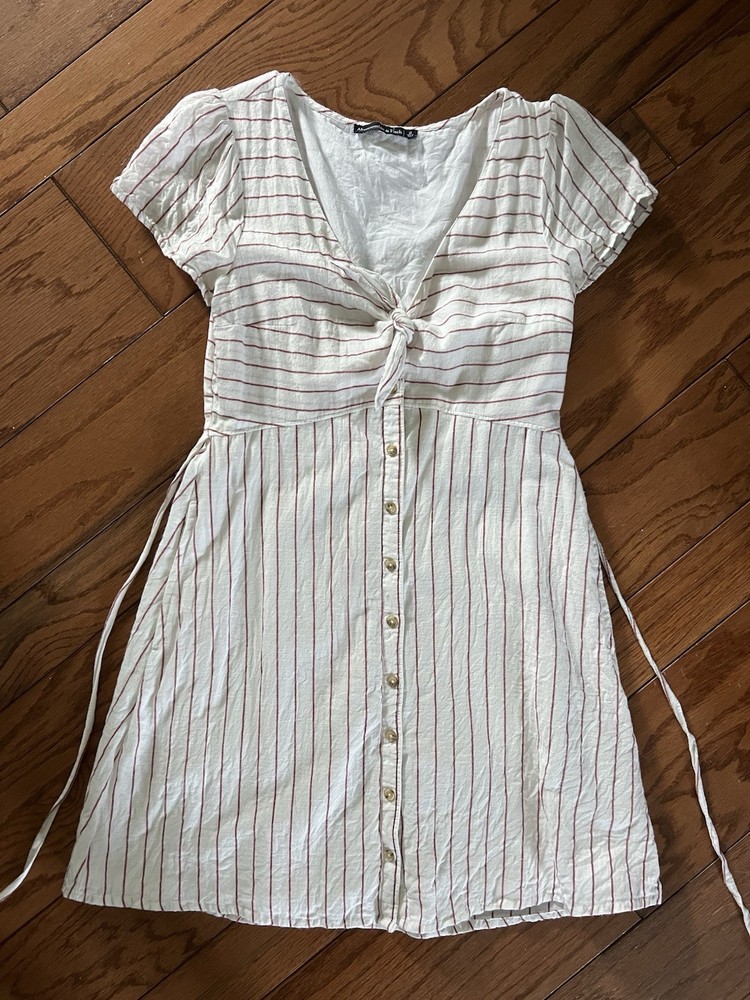 Abercrombie & Fitch Women's Striped Mini Dress Size Small