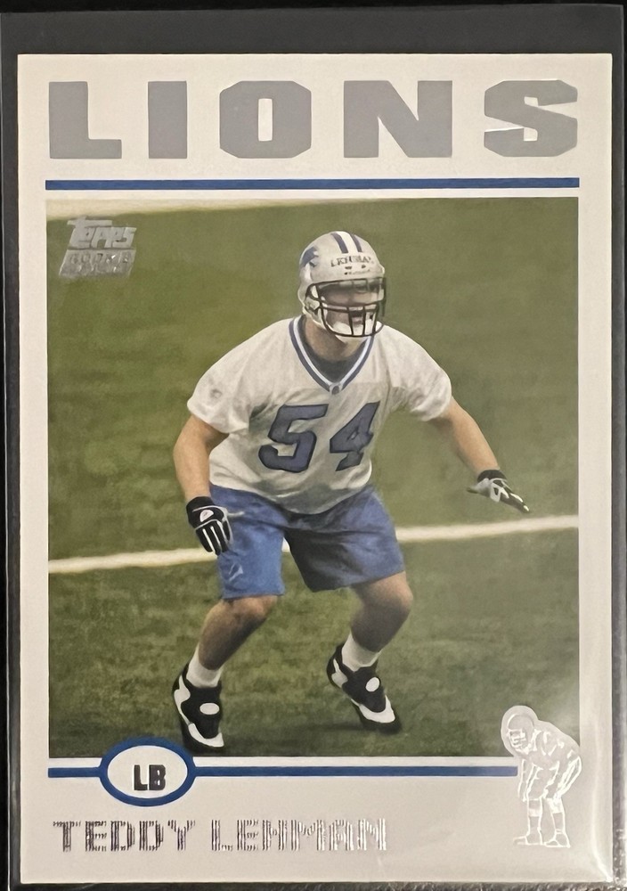 2004 Topps #362 Teddy Lehman Rookie Detroit Lions Mint!!!