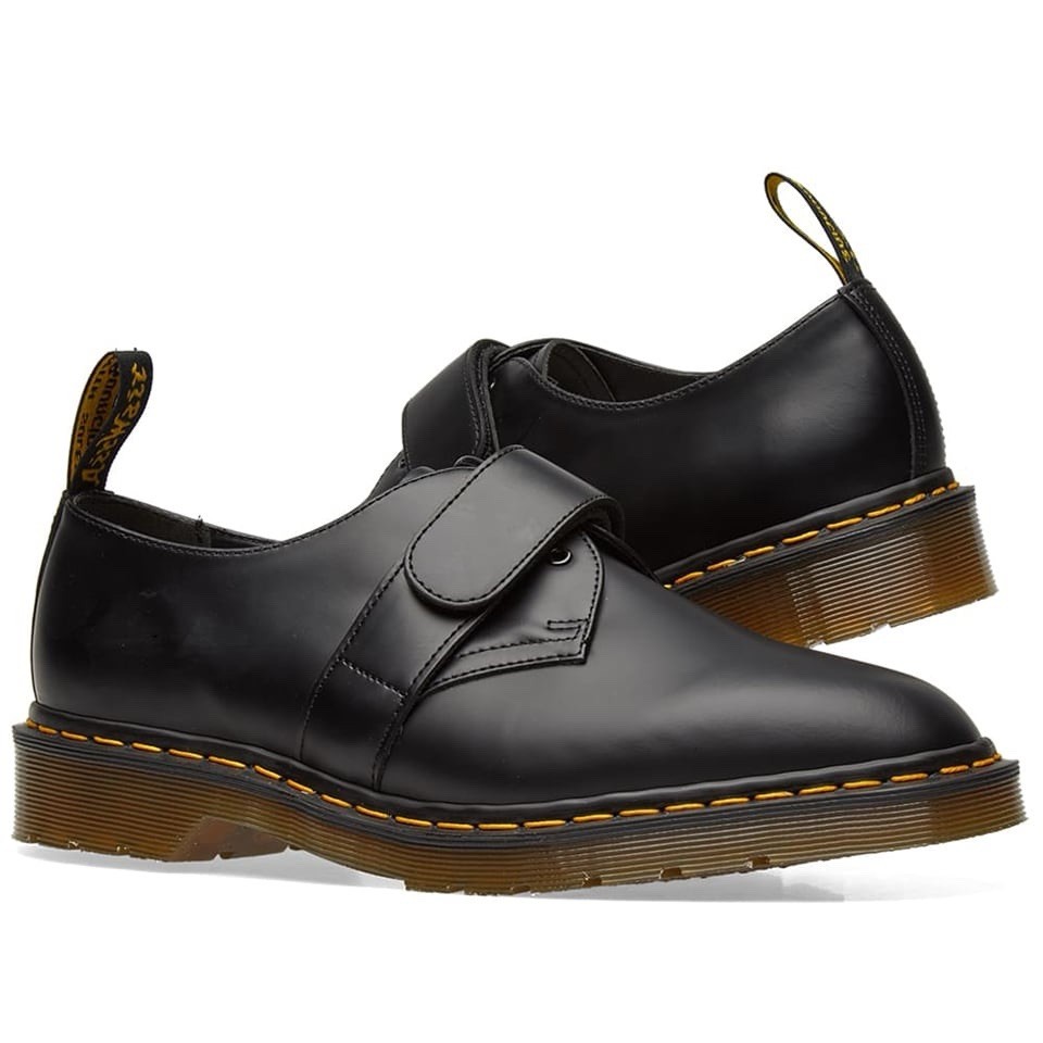 Dr. Martens Engineered Garments  Shoe Black Leather Men's US 8 EU 41