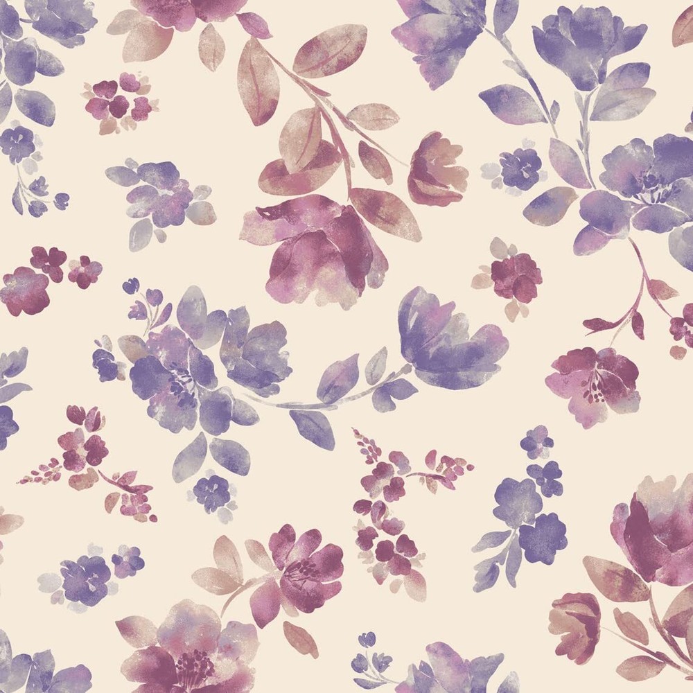 Floral Print Poly Spandex Brushed Fabric 4-Way Stretch DTY Medium Weight
