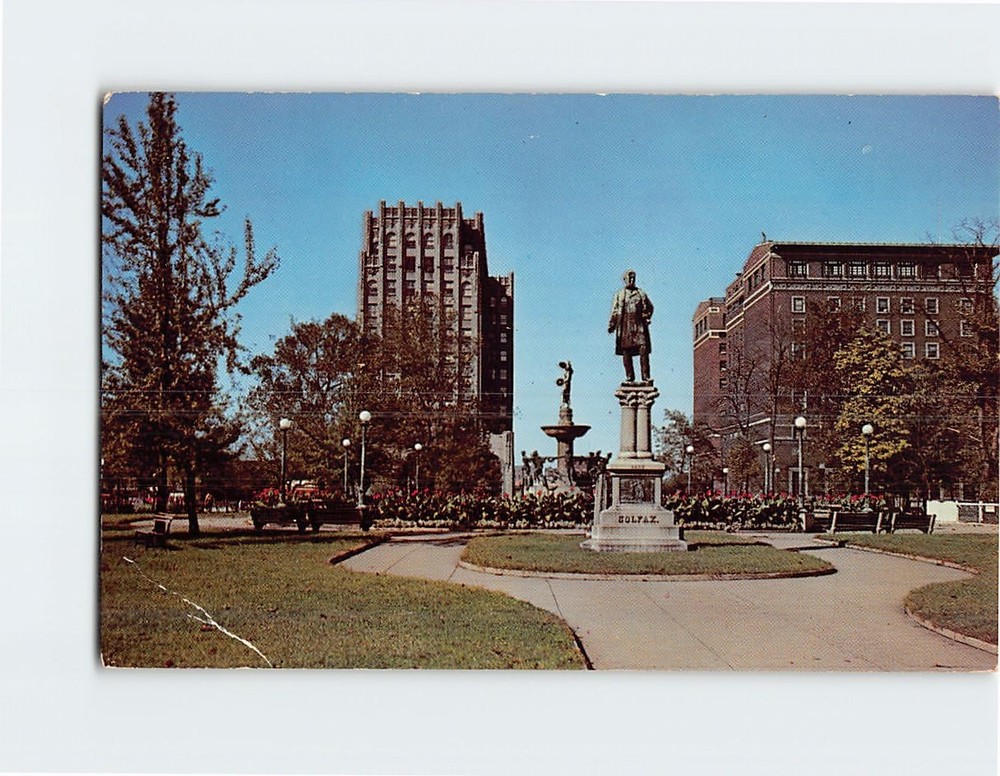 Postcard University Park Indianapolis Indiana USA