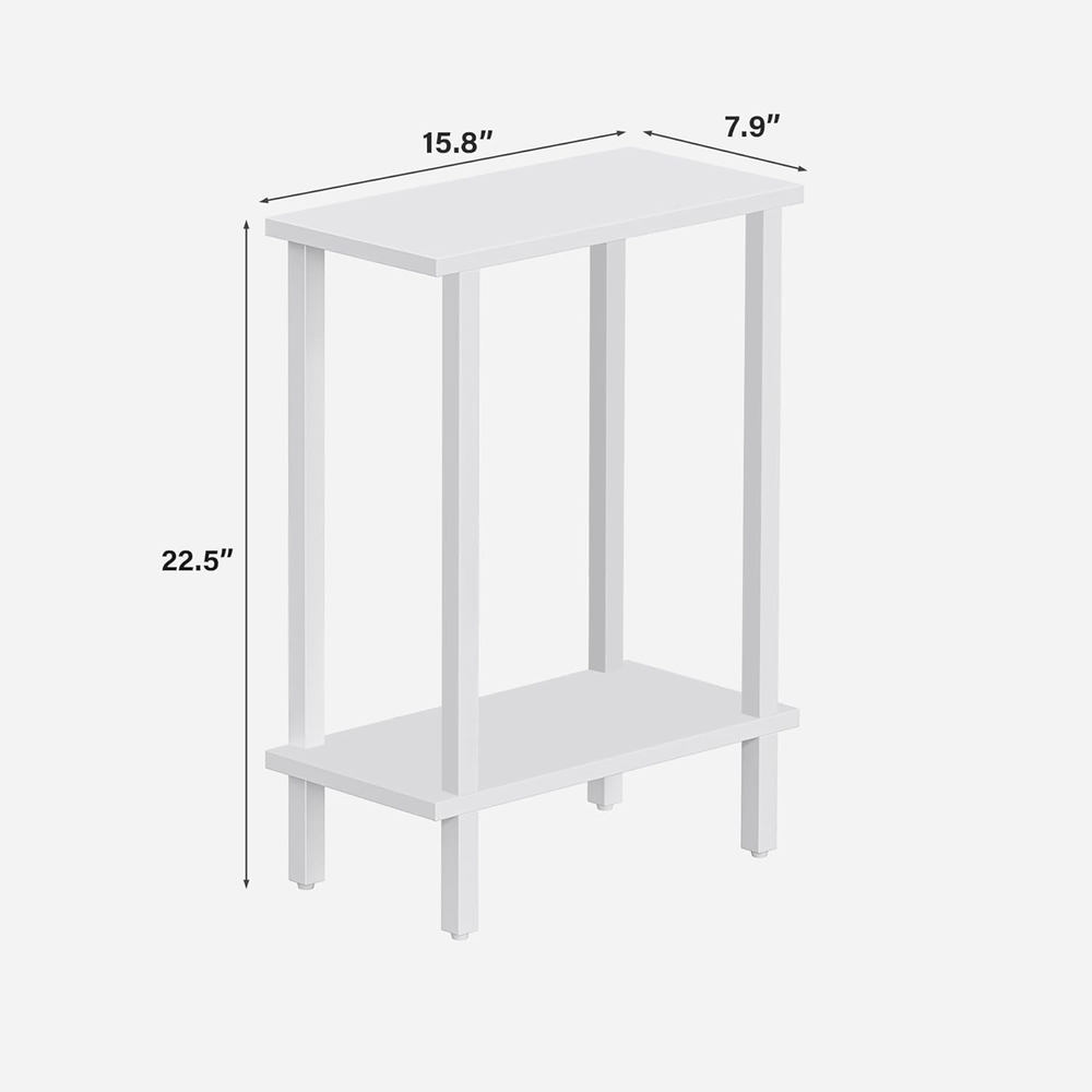 Small Side Table, Narrow End Table, Skinny Sofa Table, Slim Nightstand, Couch Ta