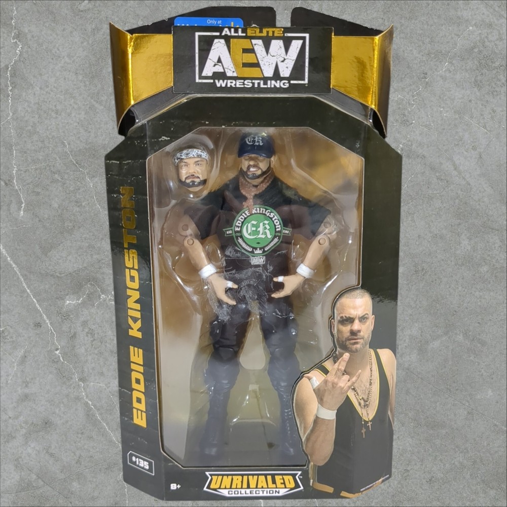 All Elite AEW Wrestling Eddie Kingston Action Figure Unrivaled Collection #135