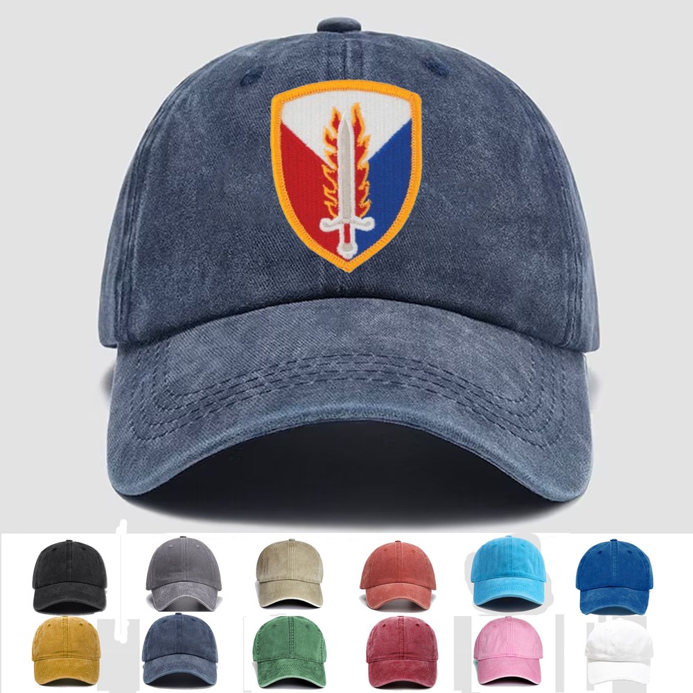 Custom Embroidered Hat 409th Support Brigade, Veteran Cap, Trucker Hat, Gift