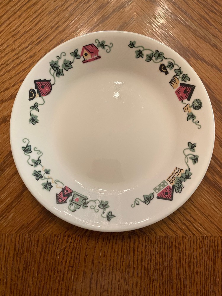 Corelle by Corning Garden Home Dessert Plate ~6.75
