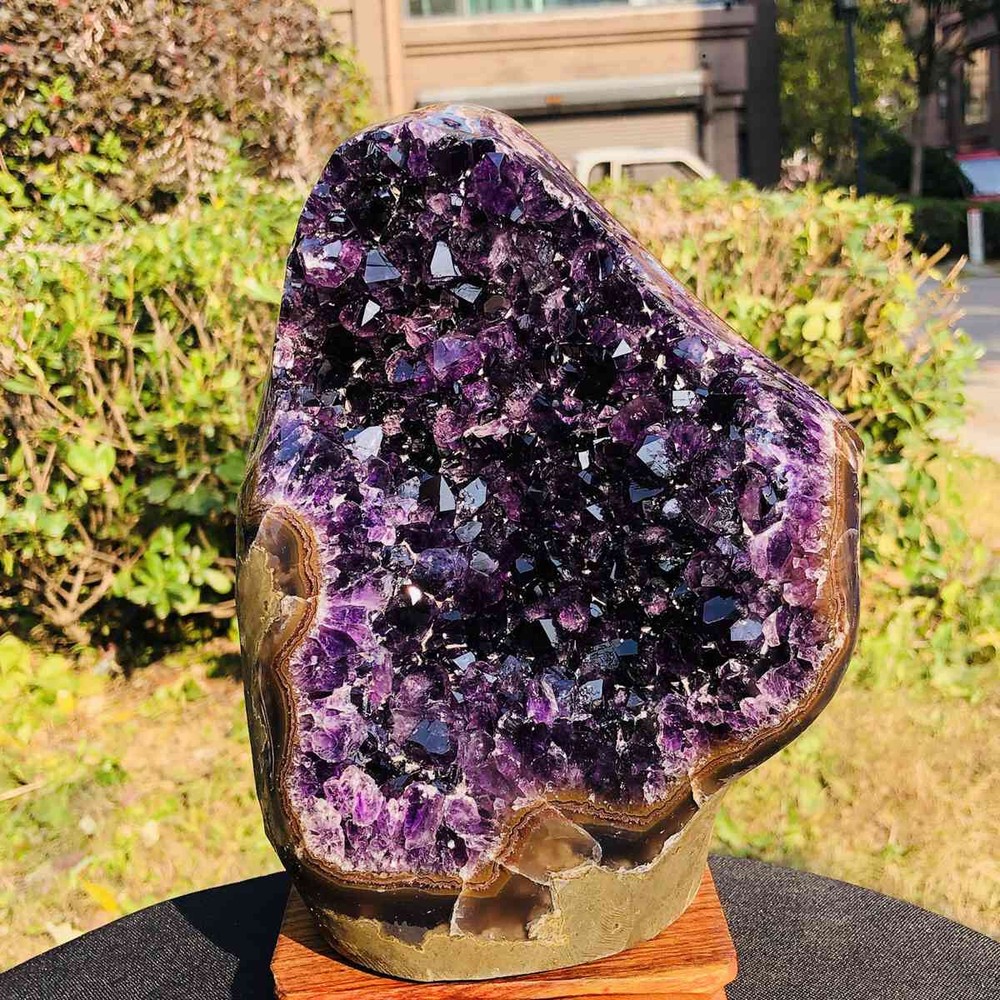 3660g Natural Uruguayan Amethyst Cluster Cave Display Specimen for Healing 3008