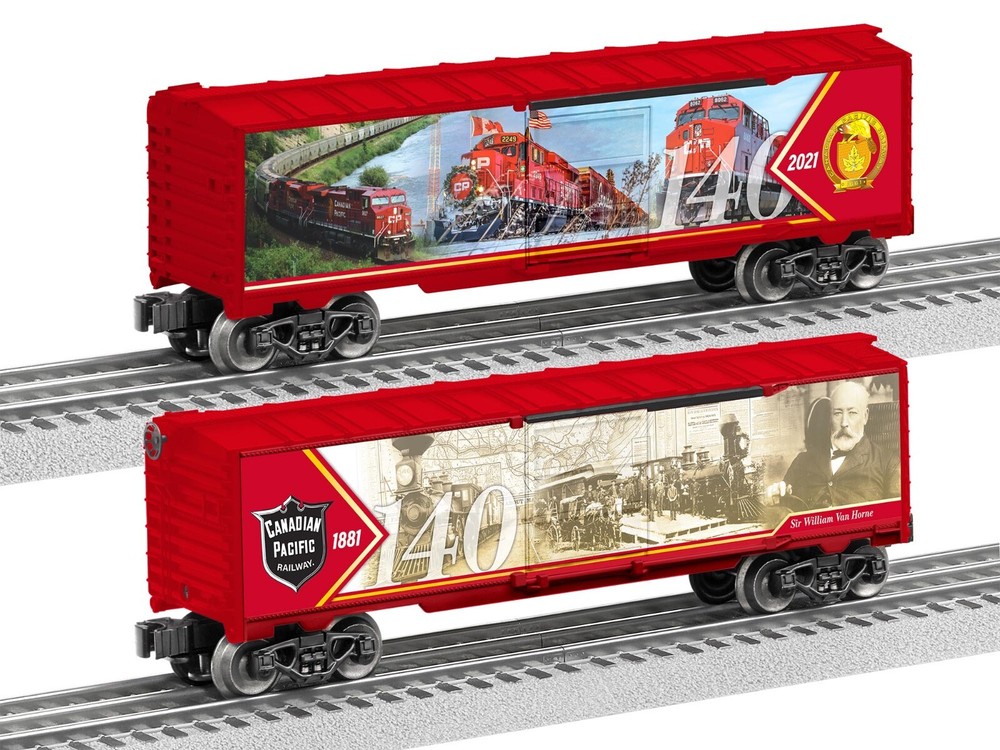 LIONEL 2138030 CP 140TH Anniversary Boxcar O Scale Model Train