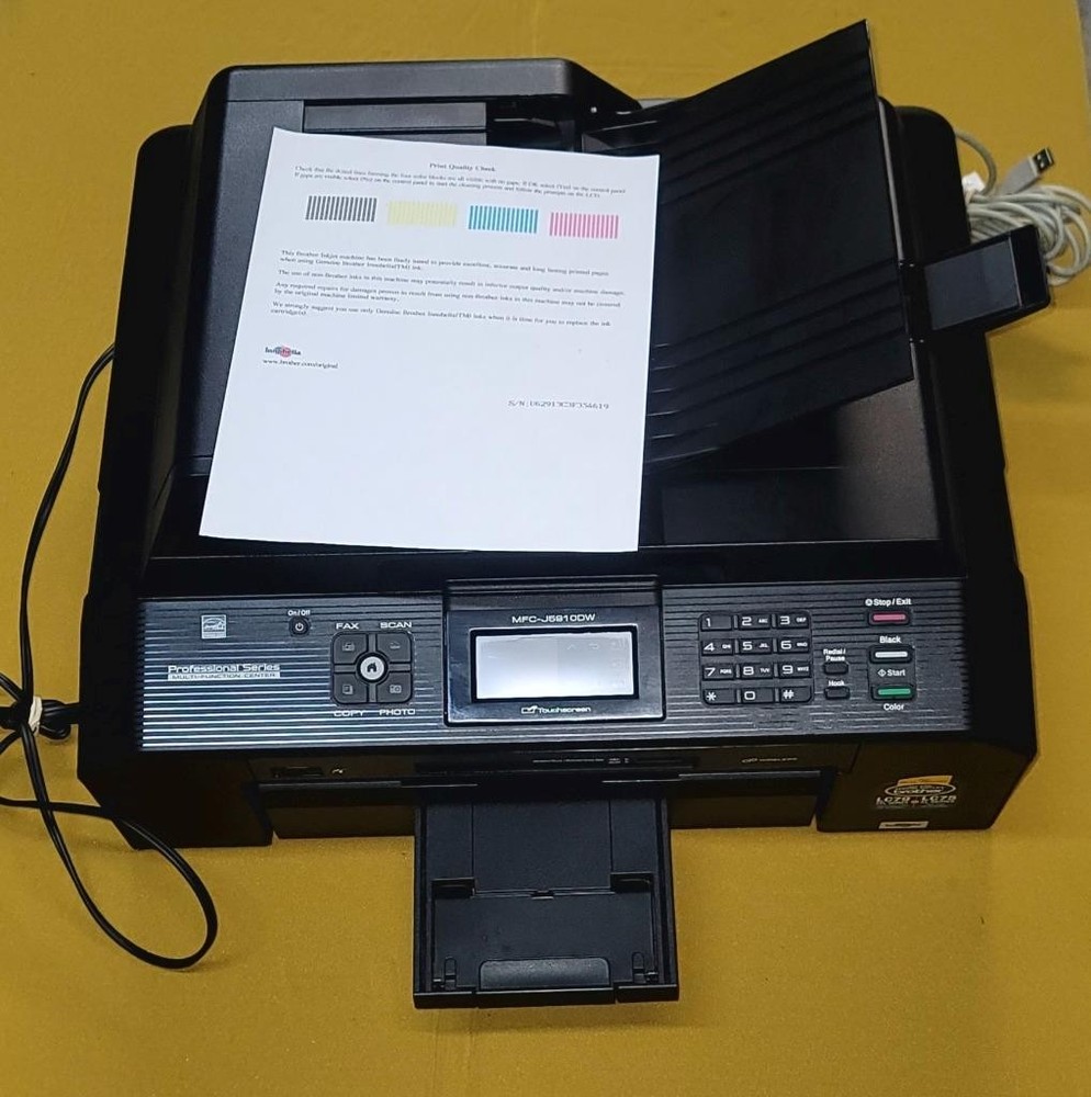 Brother Printer MFC-J5910DW Wireless Color Photo Printer