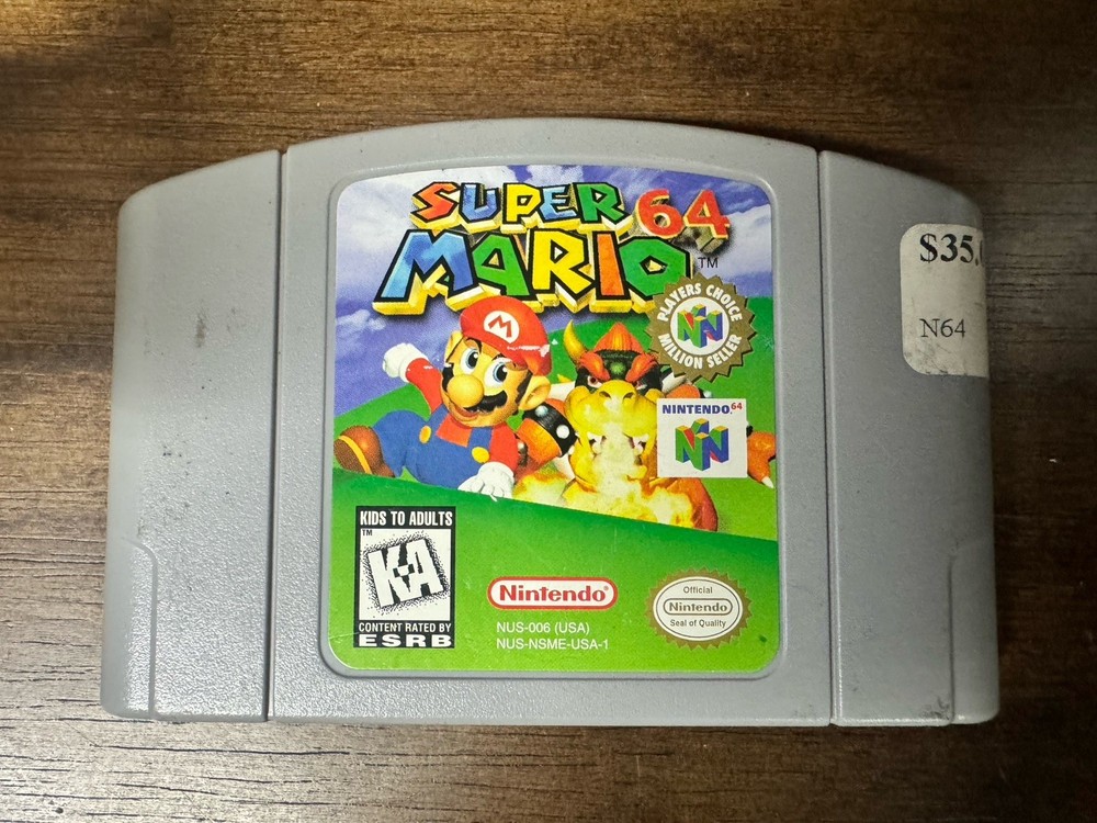 Super Mario 64 (Nintendo 64) Authentic, Tested, Working!