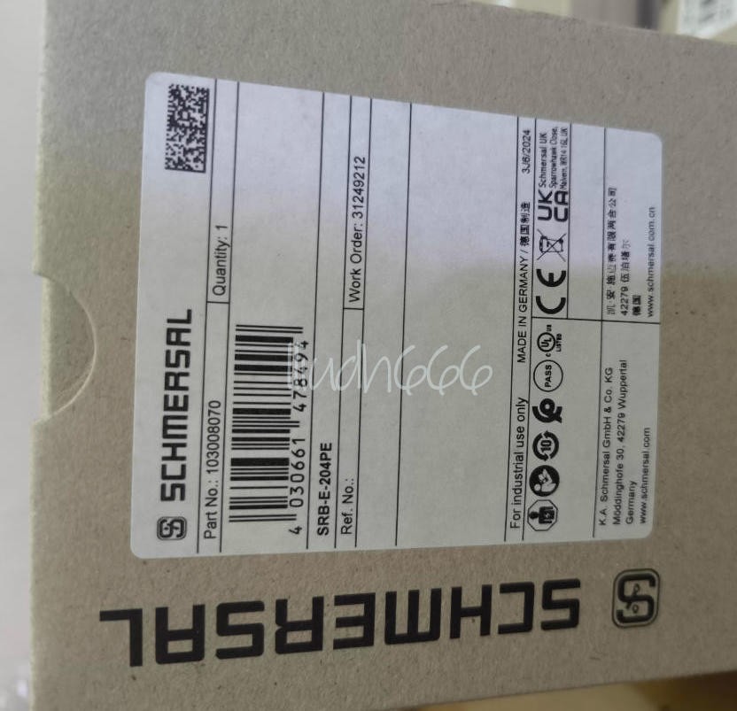 One Schmersal SRB-E-204PE 103008070 Safety relay New