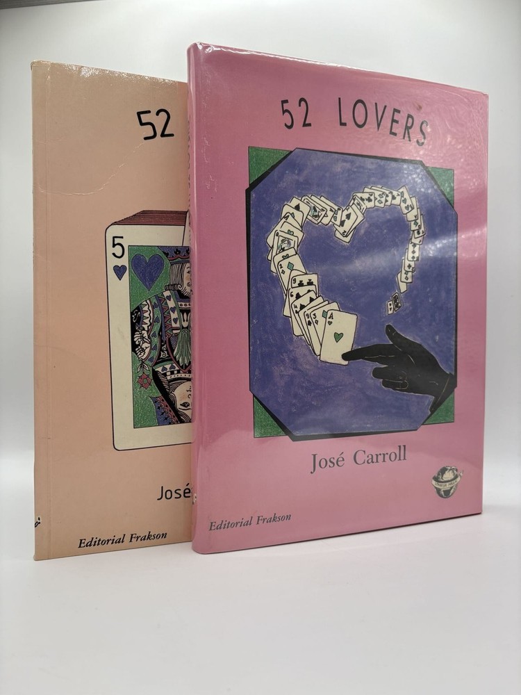 Jose Carroll / 52 LOVERS with 52 LOVERS VOL II Two Volumes 1st Edition 1988