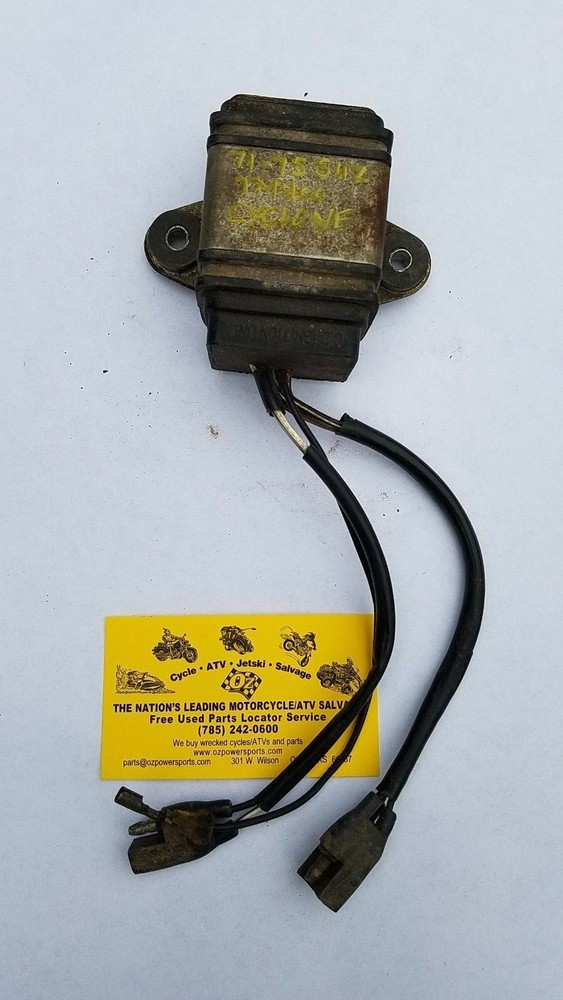 Suzuki CDI Unit Box 1971-1975 TM400 Cyclone  31900-16520 NOS GENUINE NEW