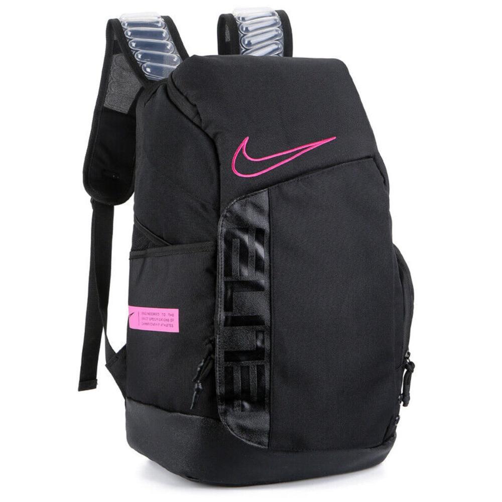 Nike Elite Pro Basketball Backpack Pink Black BA6164-010 32L Training Bag NEW