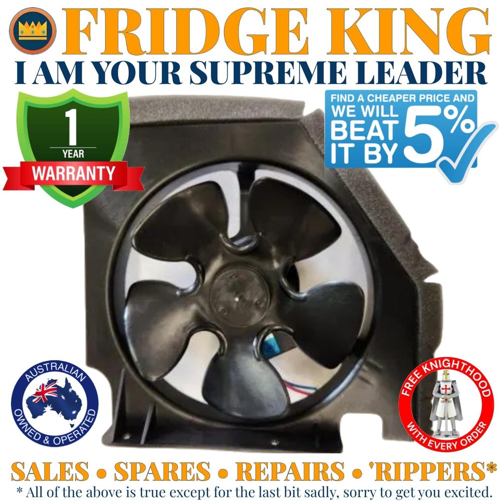 1460307K Westinghouse fridge freezer condenser fan motor assy FITS ALL WSE6970