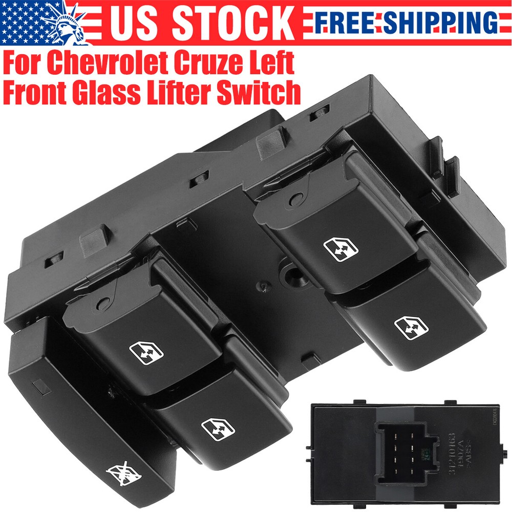 Front Driver Side Door Master Power Window Switch 20917577#  for Cruze 2011-2016