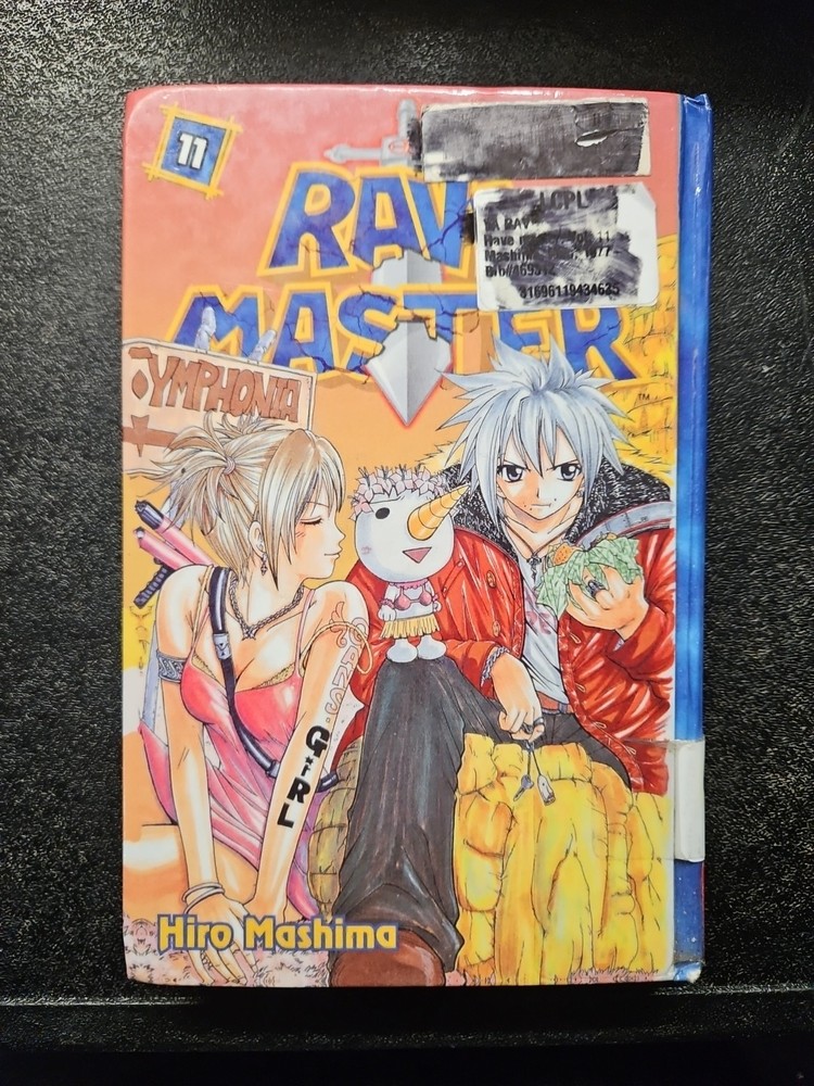 RAVE MASTER VOL. 11 HARDCOVER HC HIRO MASHIMA Library Edition As Shown