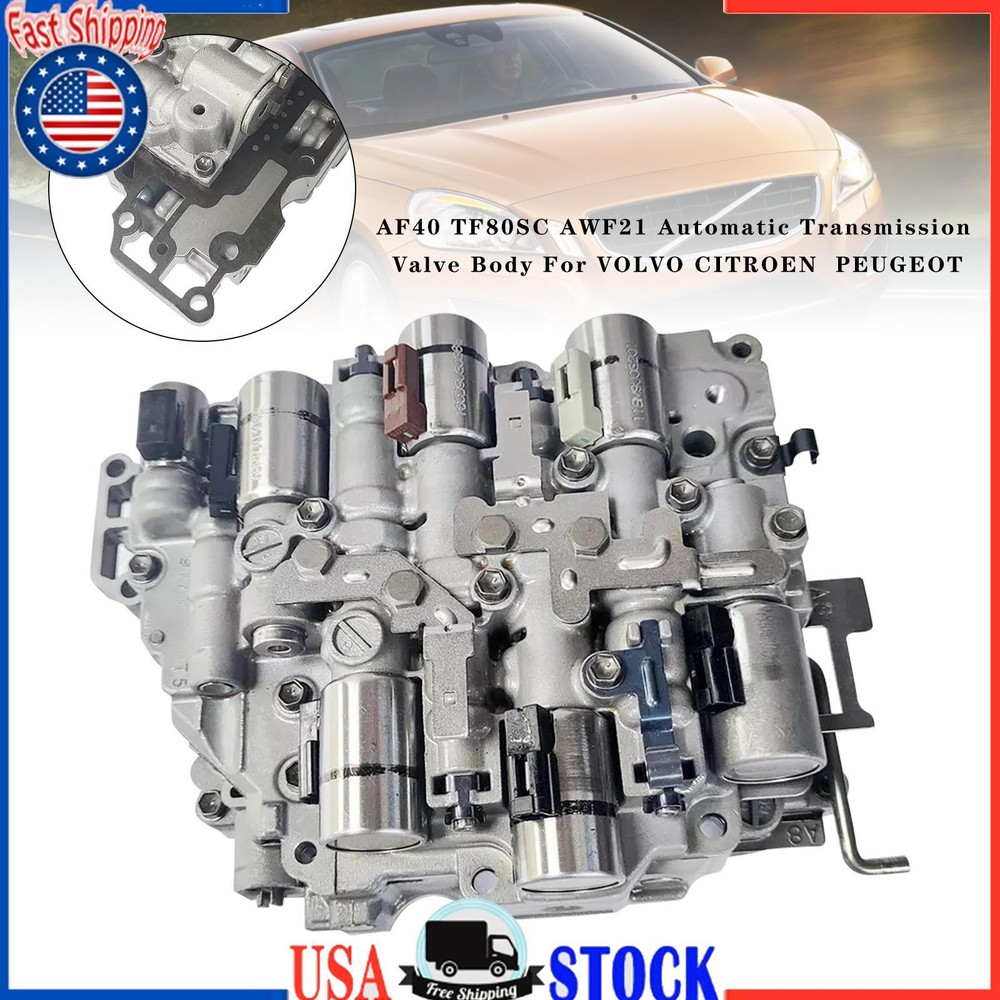 AF40 TF80SC AWF21 Auto Transmission Valve Body for Volvo Citroen Peugeot Vehicles