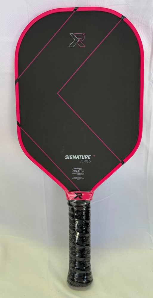 ProXR Signature 13 Series Pickleball Paddle 4in Ultra Raw Carbon Pink  