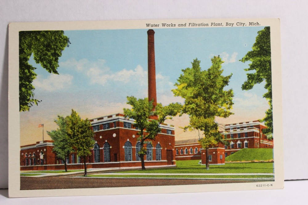 Water Works and Filtration Plant, Bay City Michigan