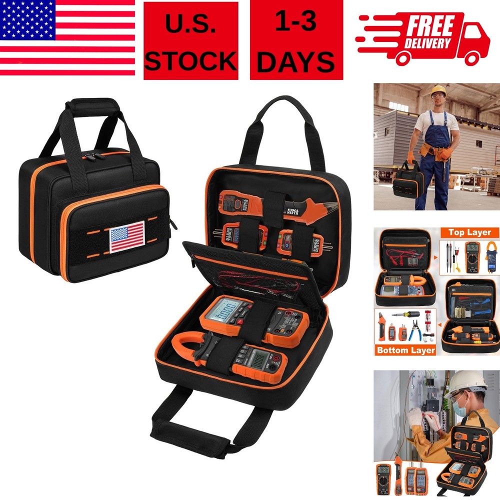Carrying Case For Klein Tools ET310/MM325/NCVT3P/RT250/69149P, (CASE ONLY )