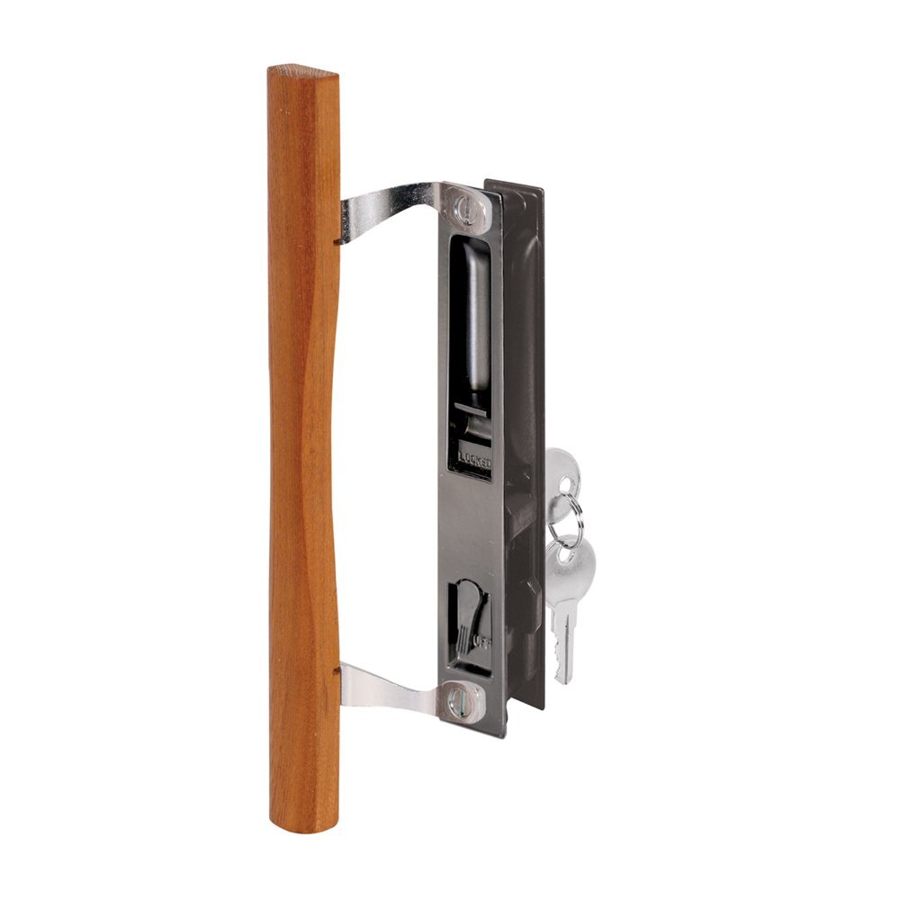 C 1032 Keyed Sliding Glass Door Handle Set – Replace Old or Damaged Door Hand...