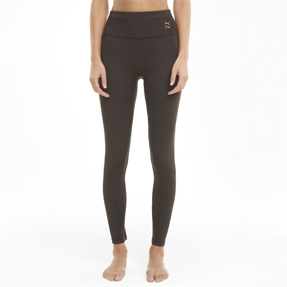 Puma Exhale High Waist Athletic Leggings Womens Brown Athletic Casual 520059-88