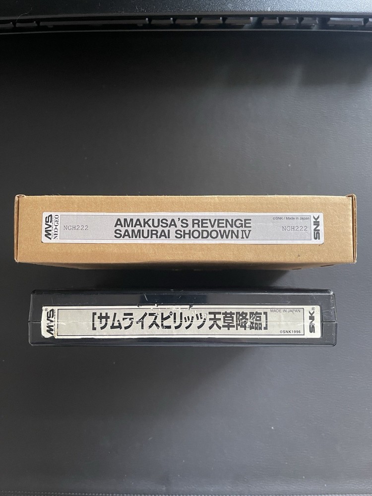 Samurai Showdown IV Neo Geo MVS Authentic & Tested
