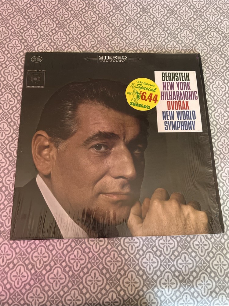 Leonard Bernstein The New York Philharmonic Dvorak New World Symphony Vinyl LP