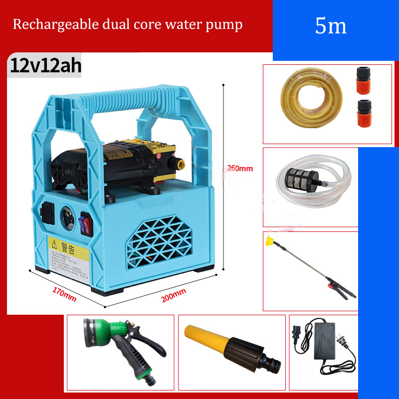 Rechargeable 12AH Water Pump for Vegetable Garden Irrigation and Agriculture
