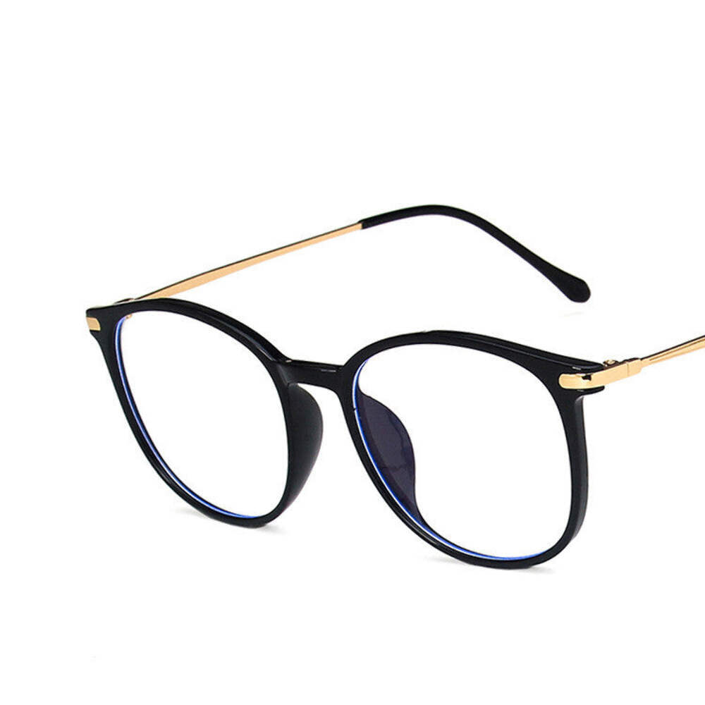 Elegant Unisex Rice Nail Decoration Blue Light Blocking Glasses Frame, Full Fram