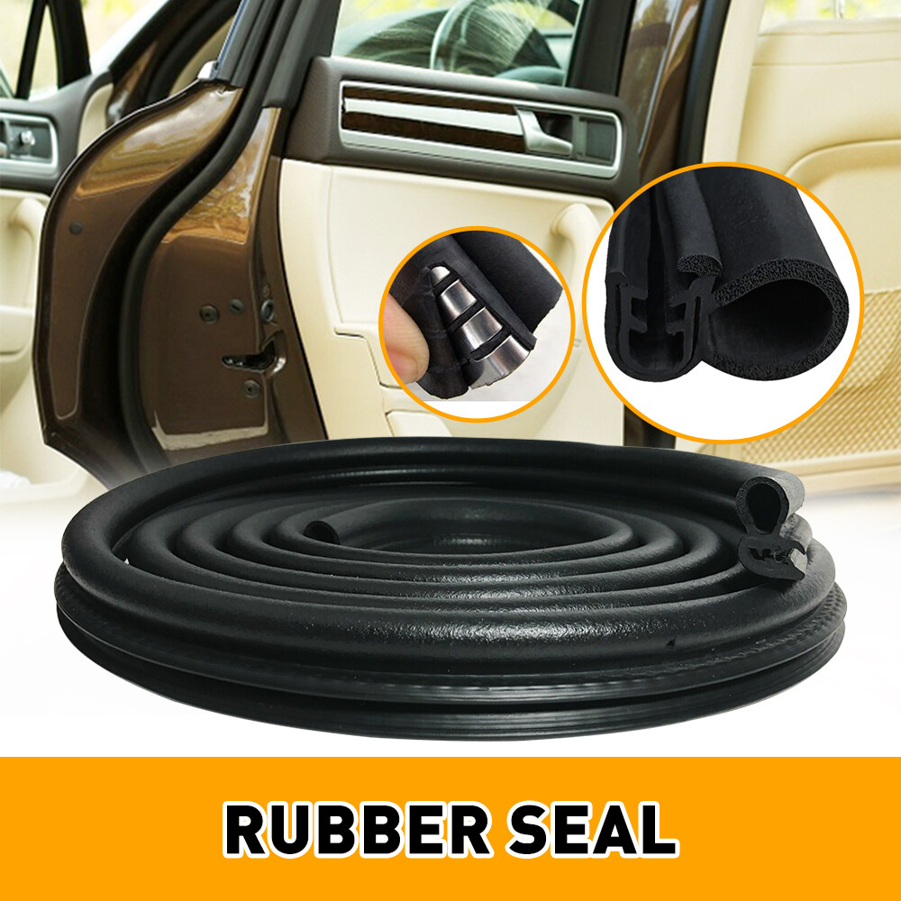 Universal Auto Weather Rubber Seal Door Strip Lock Window Trunk Hood Trim