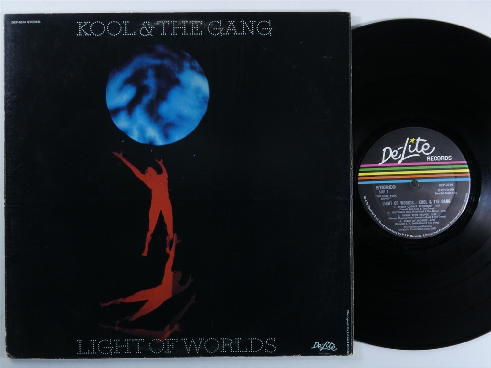 KOOL & THE GANG Light Of Worlds DE-LITE LP unipak i