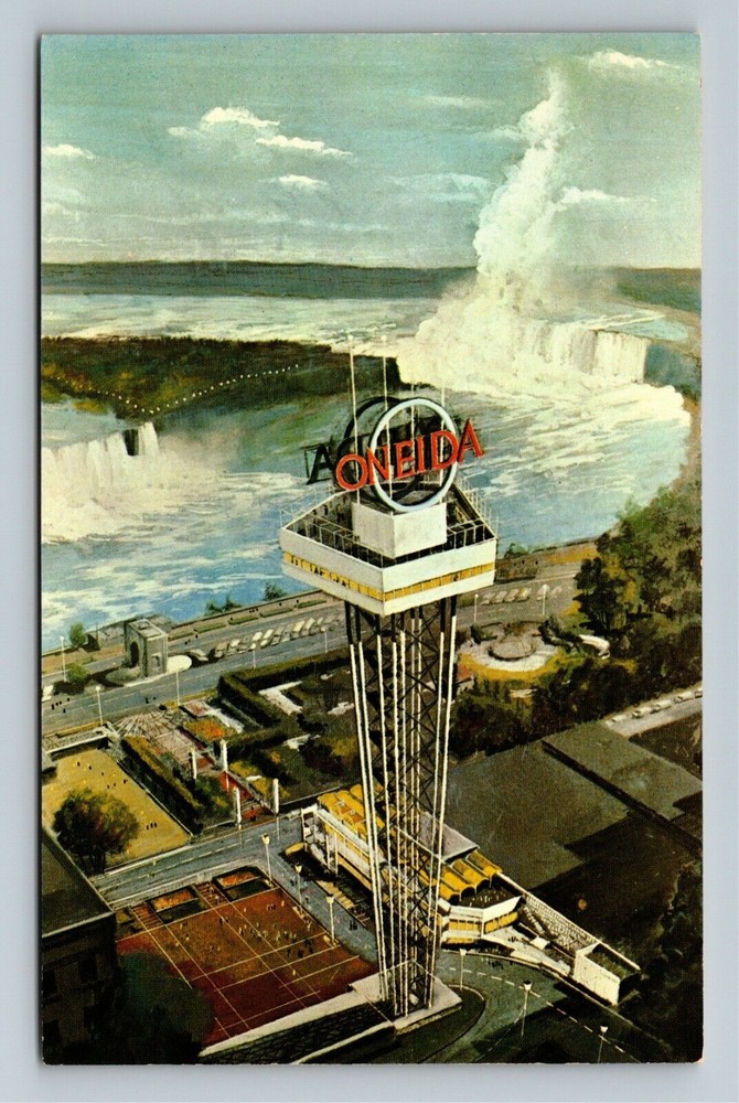 Niagara Falls ON-Ontario Canada Oneida Observation Tower  Vintage Postcard