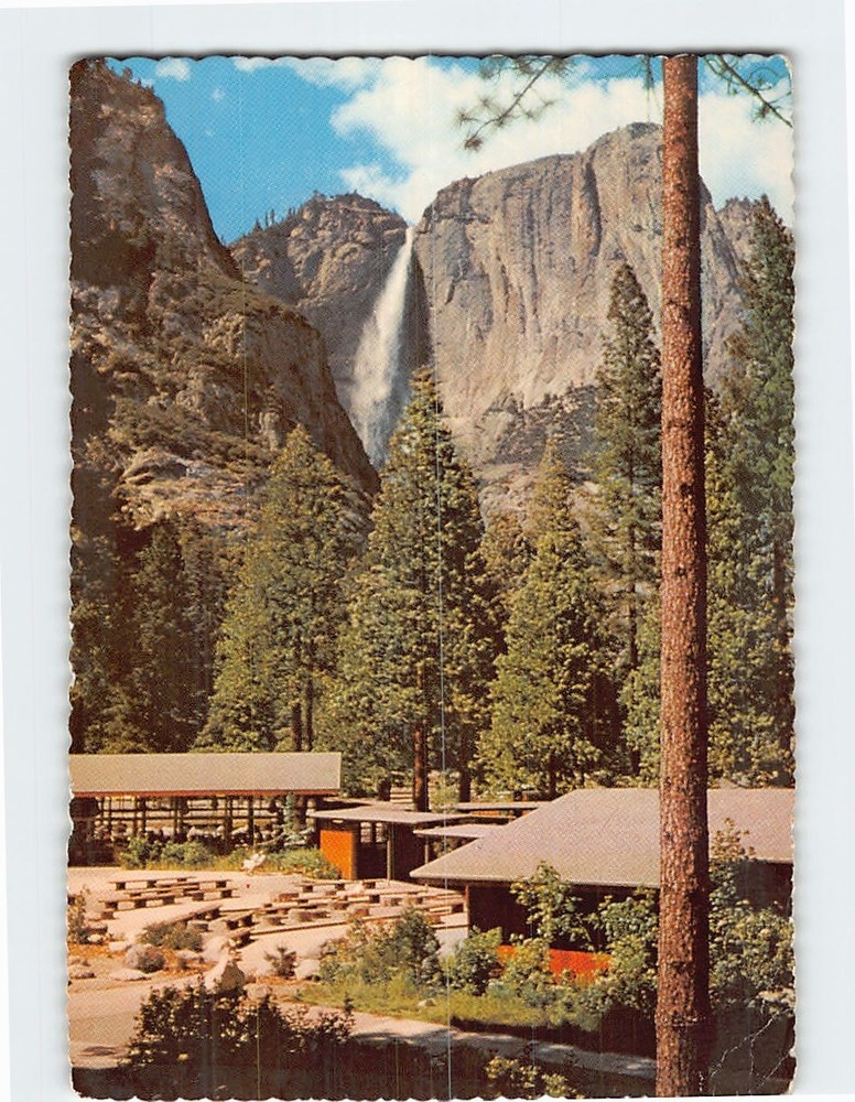 Postcard Yosemite Lodge Yosemite National Park California USA