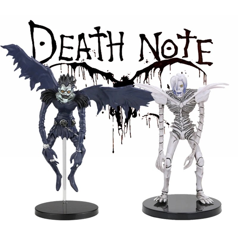 18cm Death Note Ryuk & Rem Anime Action Figure PVC Collectible Model Toy Desktop