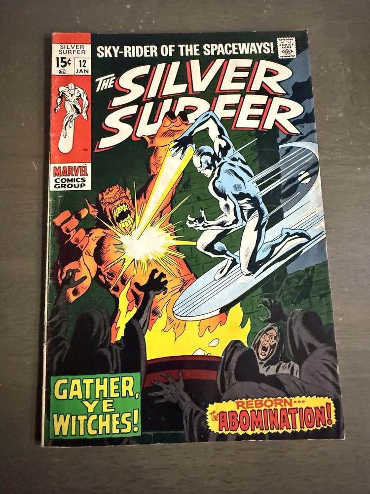 The Silver Surfer #12 (Marvel Comics January 1970)