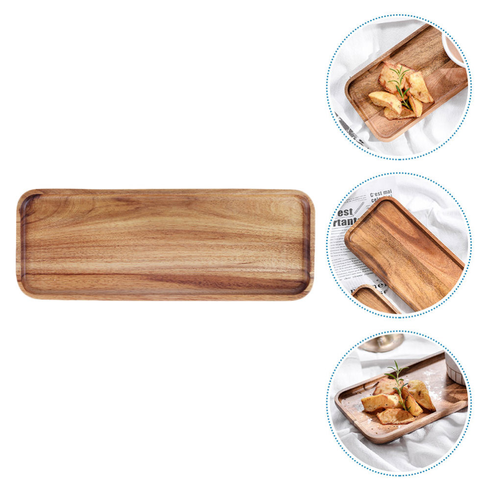 Wooden Pallet Office Tray for Coffee Snacks and Desserts