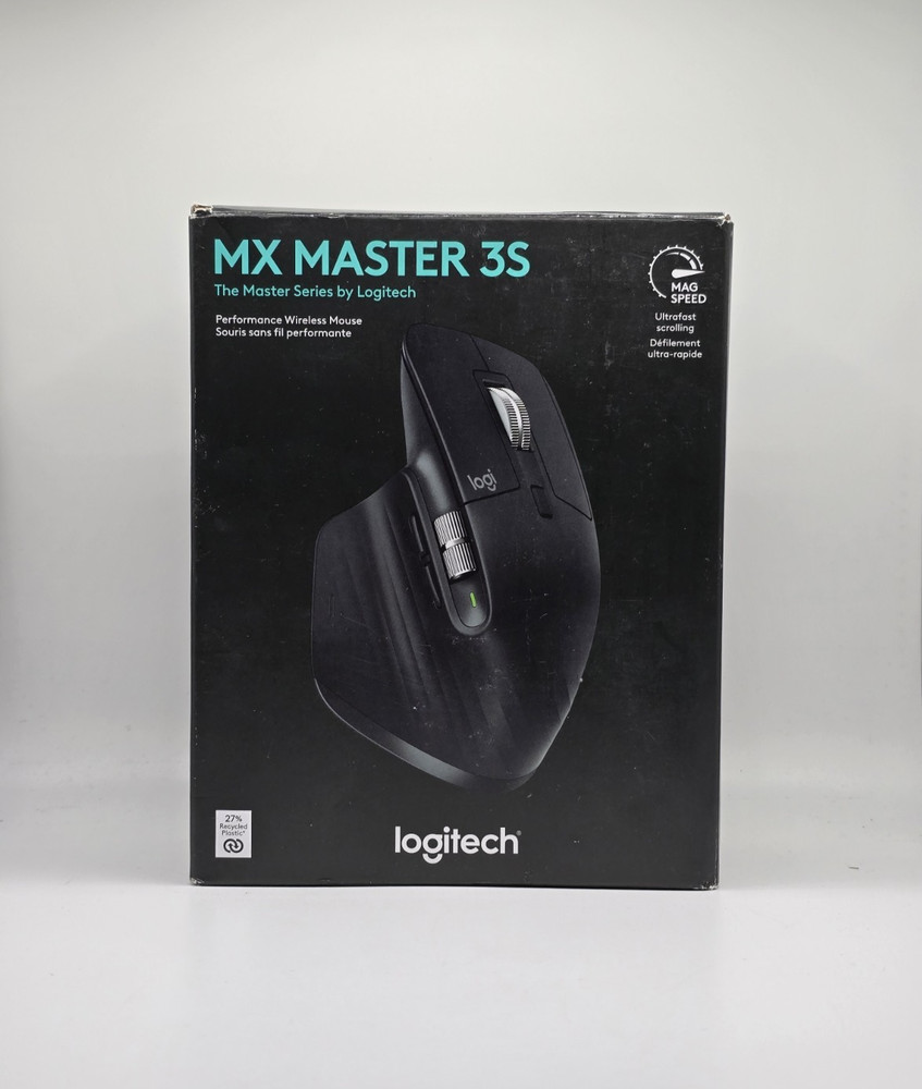 Logitech MX Master 3S Wireless Mouse - Black