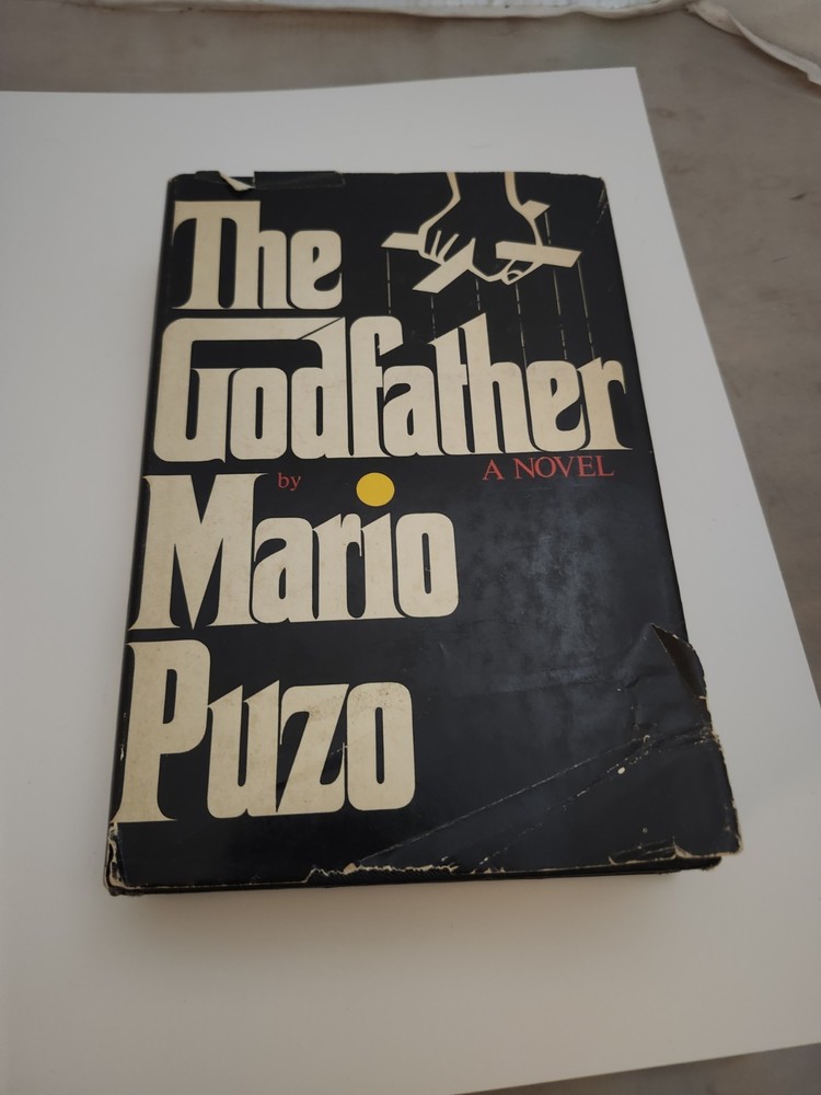 The Godfather - A Novel by Mario Puzo, 1969, 1st BCE HCDJ, Very Good