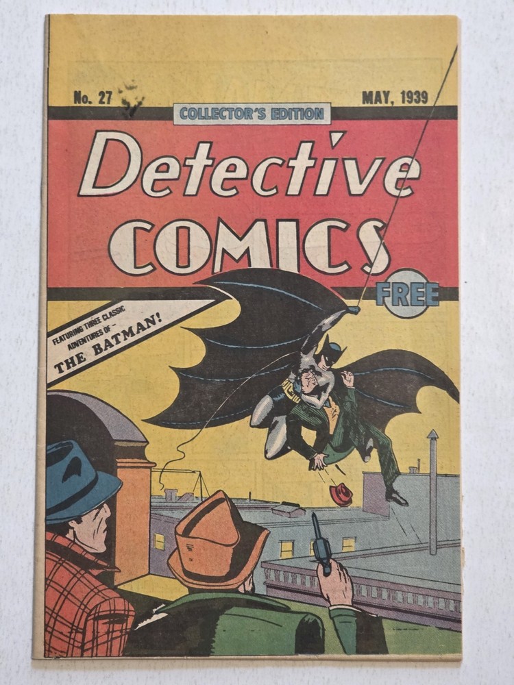 Detective Comics #27 VF+ Oreo Cookie Giveaway 1984 Bob Kane, High Grade