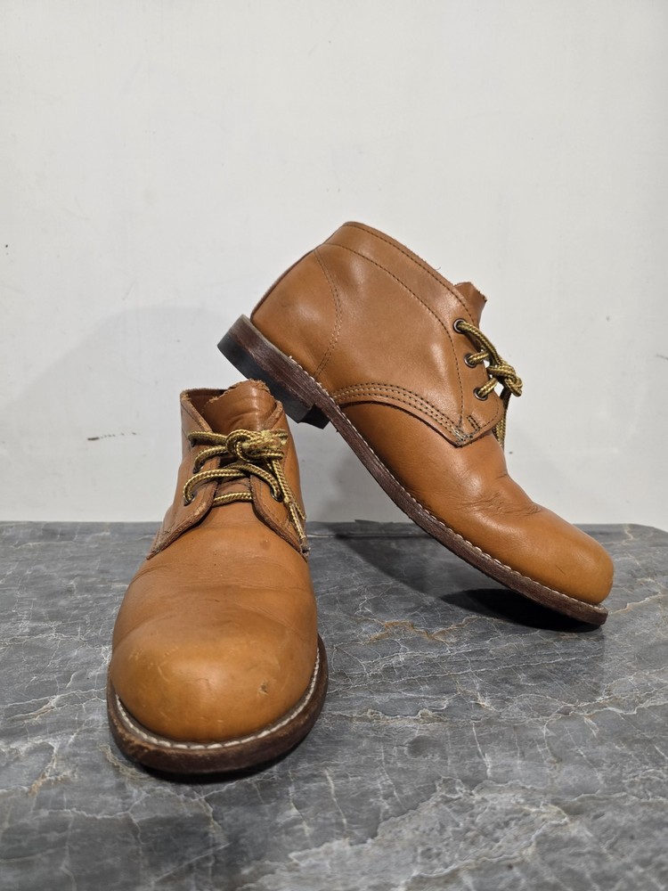 Men's Wolverine 1000 Mile Leather Chukka Boots Size 9 D USA Made Pre-Owned