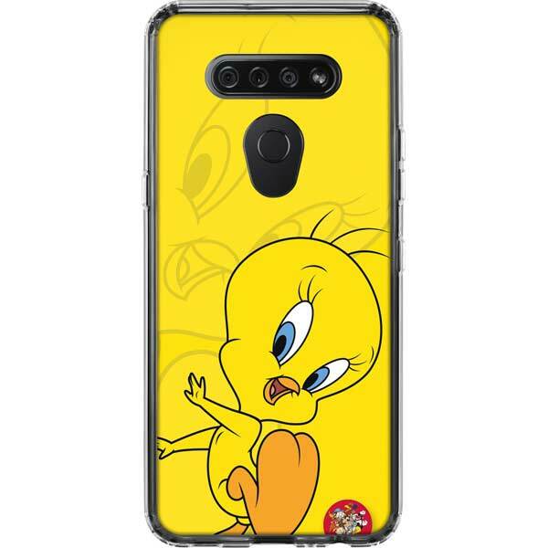 Looney Tunes LG K51/Q51 Clear Case - Tweety Bird Double