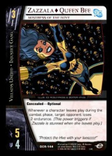VS System: Zazzala [Played] DC Infinite Crisis TCG CCG Classic Marvel DC DH Dark