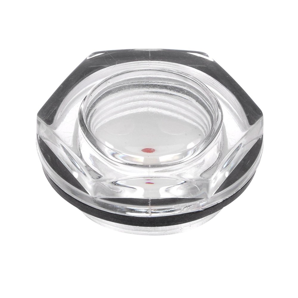 Air Compressor Oil Level Gauge Sight Glass M33x1.5mm Male Threaded  Glass